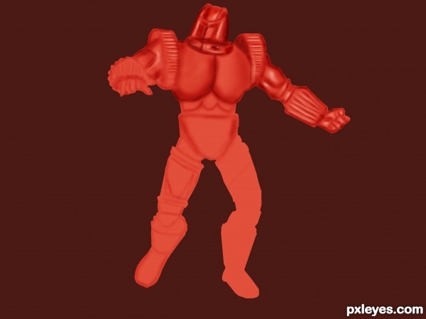 Creation of The superhero......: Step 13